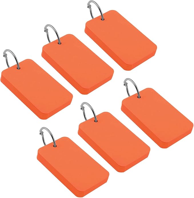 300 Pcs Index Cards with Ring, 2" x 3.5" Orange Blank Flashcards for Studying, Vocabulary, Memos, Bookmark,Greetings (Orange)