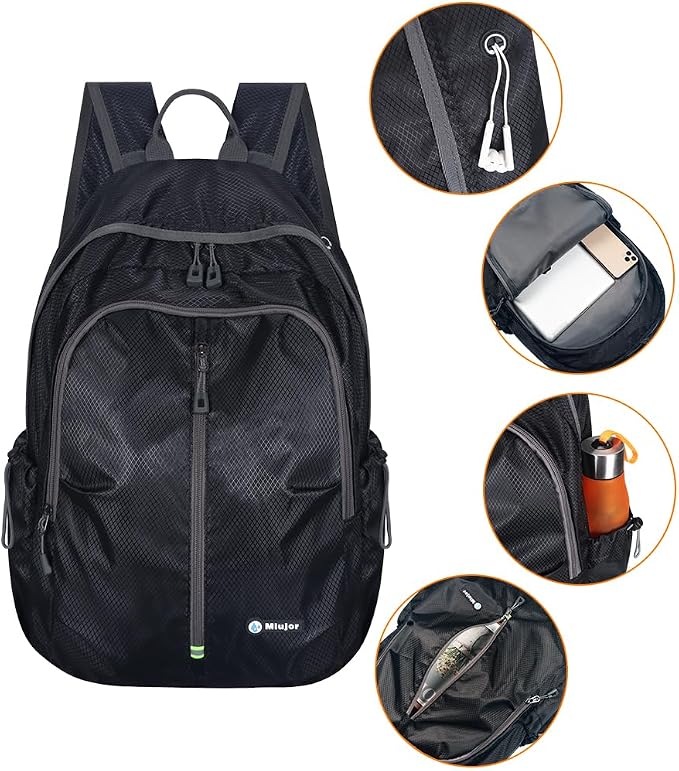 Lightweight Packable Foldable Backpack，Hiking backpack，Travel Backpack