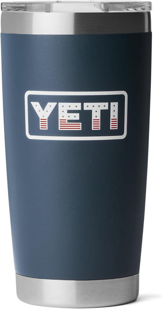 YETI Rambler 20 oz Stainless Steel Vacuum Insulated Tumbler w/MagSlider Lid