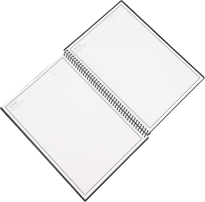 Matybobe Reusable Smart Spiral Notebook for Work Learning with Pages Erasable 180x255mm