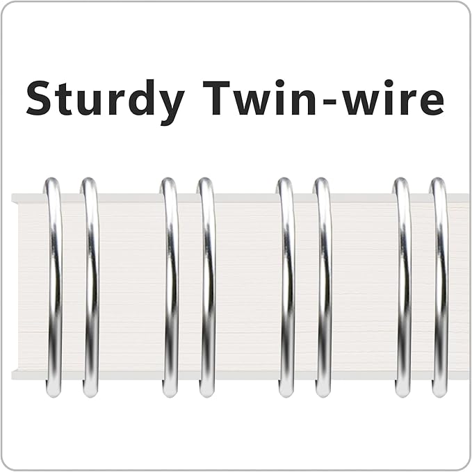 RETTACY Blank Journal Notebook, 3-Pack, 160 Pages per Pack, A5 Medium Size (5.7'' × 8.3''), 100 GSM Thick Paper, Spiral-bound, Flexible Plastic Cover, for Sketching, Drawing, Painting