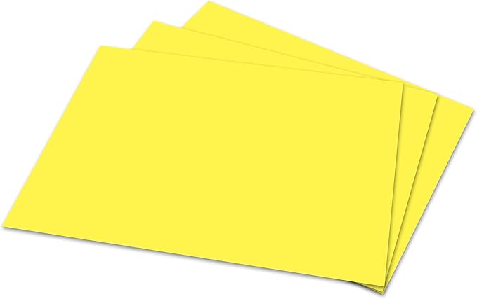 Memo Sheets, 4 X 6 Inches, 500 Sheets Per Pack. (Ultra Lemon)