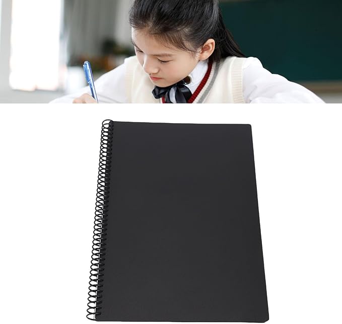 Hyuduo Reusable Smart Notebook Erasable Writing Pad Digital Notepad with Spiral Binding Cover for Cloud Sync Android iOS