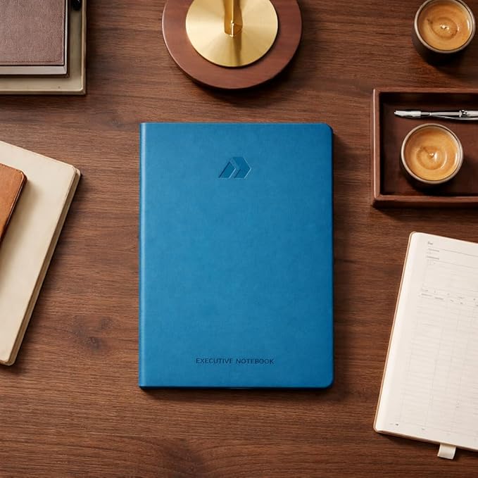 Nextnoid Hardcover Lined Notebook Journal - 120 GSM Thick Paper, Medium A5-160 Pages - Perfect For Writing, Journaling and Note-Taking (Dark Turquoise, Ruled)