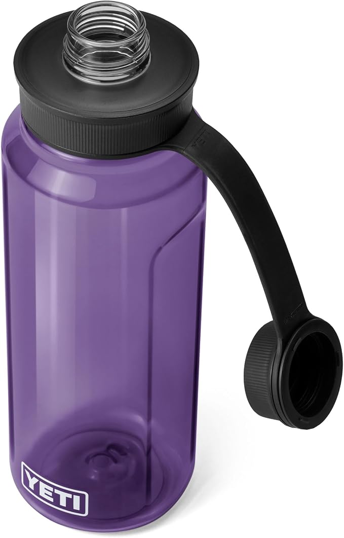 YETI Yonder Water Bottle with Yonder Tether Cap, Lightweight, Leakproof and BPA-Free