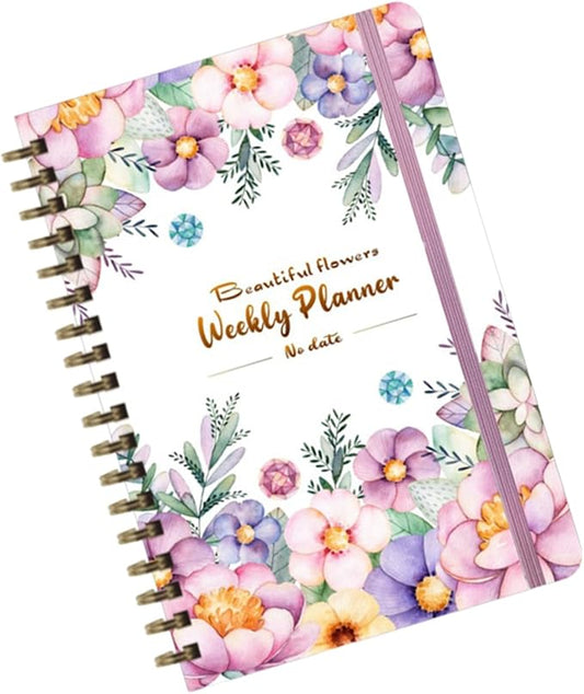 Meeting Notebook For Work, Portable Design, 1 Piece, Daily Work Planner, Portable Office Journal, Task Habit Tracker, For Study Home Exercise Travel