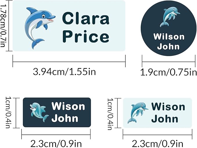 304 Personalized Daycare Labels with Name,Custom Waterproof Name Stickers,No Iron Name Stickers for Clothing Tags,Water Bottles,School Supplies,Personalized Name Stickers Labels for Clothes,Lunch Box