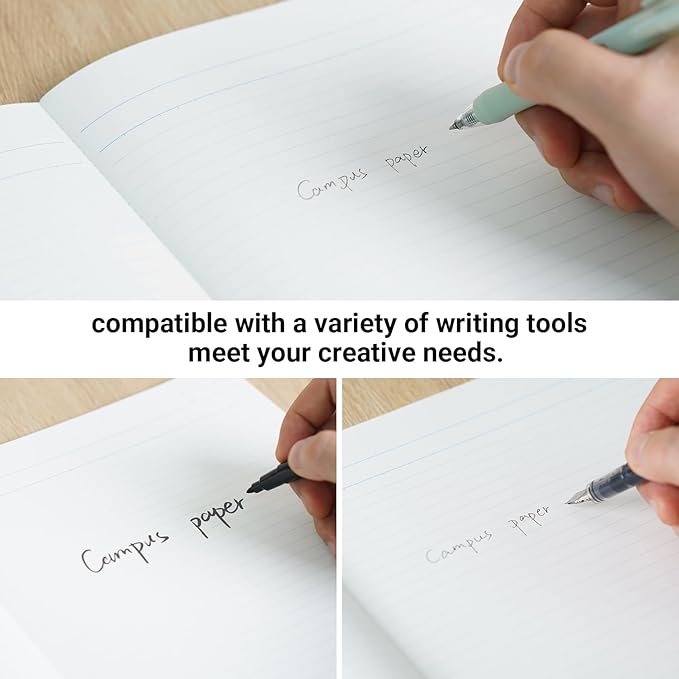 KOKUYO Campus Composition Notebook, 1 Pack B5 Lined Notebooks with 100 Sheets 6mm Ruled Paper, 7 x 10 inch Notebook for School and Work, School Supplies Comp Book for Journal Diary, Japan Import