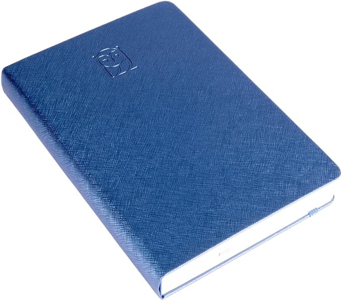 Wyze Planner Undated Daily Planner – 6-Month A5 Productivity Organizer with Full Page Per Day, ADHD Friendly, Hourly Schedule, Goal Setting, Habit Tracker, Weekly & Monthly Pages – Hardcover Time Management Notebook (Blue)