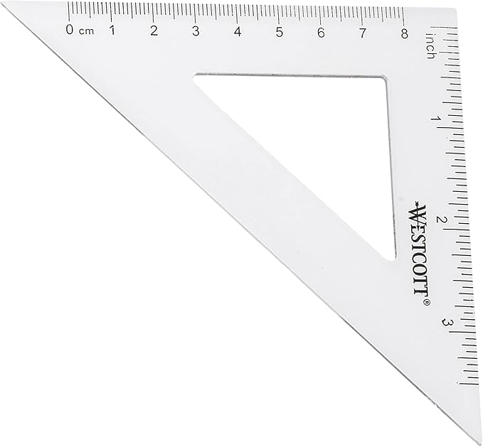Westcott 8 Piece Math Set (15890)