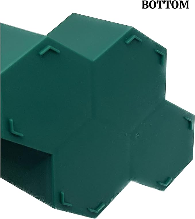 Pencil Organizer Pen Holder for Desk Pens Cup Small Desk Organizer Cute Pen Holder for Office,School and Home (Teal, L-Shape)