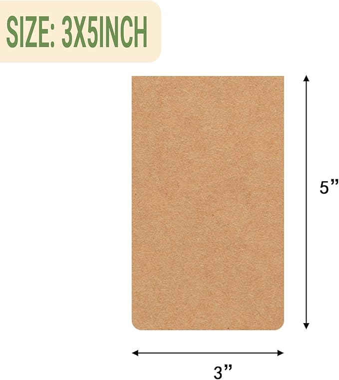 zmybcpack 24 Pack Mini Pocket Notebook 3x5inch, Mini Kraft Paper Blank Notebook Bulk, Unlined Note Pads,Memo Pads Small Pocket Notebook Journal for Kids, Students,Travelers