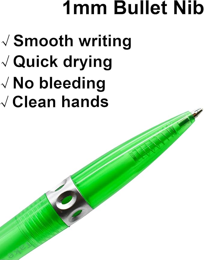 Maydahui 12 Pcs Cute Earth Globe Spinning Pens Retractable Tellurion Ballpoint Pen Black Ink Novelty for Earth Day Office Supplies Desk Decor