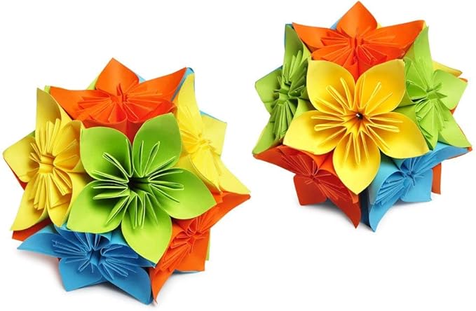 Origami Paper Double Sided Color - 200 Sheets - 20 Colors - 6 Inch Square Easy to Fold ,Perfect for Beginner,School,Kids,Fun DIY Arts & Crafts Handmade Projects