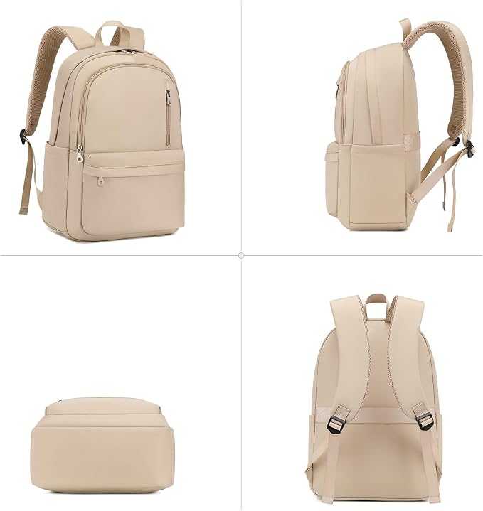 BAGOK Lightweight Nylon Backpack for Women & Men – Foldable, Large Capacity, Ideal for School, Travel & Work