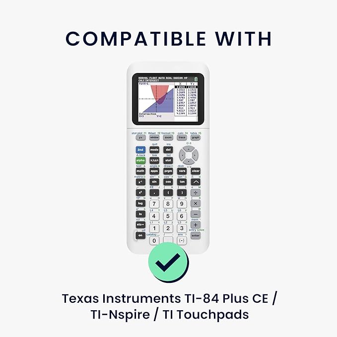 kwmobile Charging Cable Compatible with Texas Instruments TI-84 Plus CE/TI-Nspire/TI Touchpads Graphic Calculator - Replacement Cable - Black