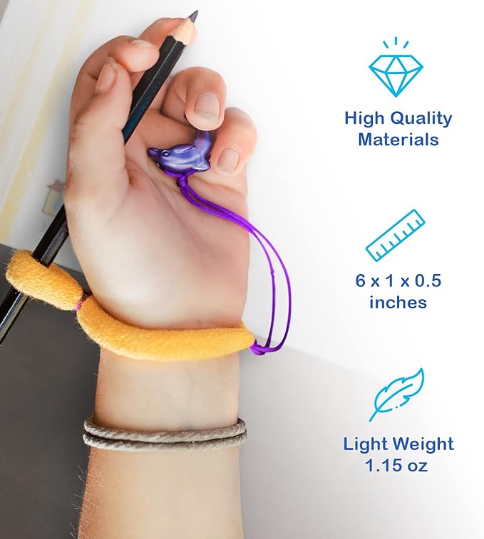 The Original OT Invented & Patented SportWriter, Hand Made in the USA, Handwriting Aid for a Proper Tripod Grip, Finger Position & Better Penmanship. Great for All Kids Kindergarten Age & Up (2 Pack)
