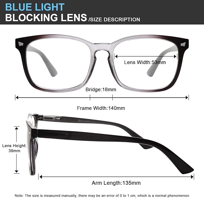 3 Pack Progressive Multifocus Reading Glasses for Women Men Anti Eyestrain Spring Hinges Conmputer Readers (3 Mix Colors, 1.25, diopters)