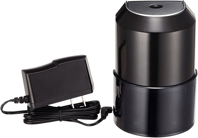 Bostitch Office Vertical Electric Pencil Sharpener, Powerful Stall-Free Motor, Prevents Over-Sharpening, Black