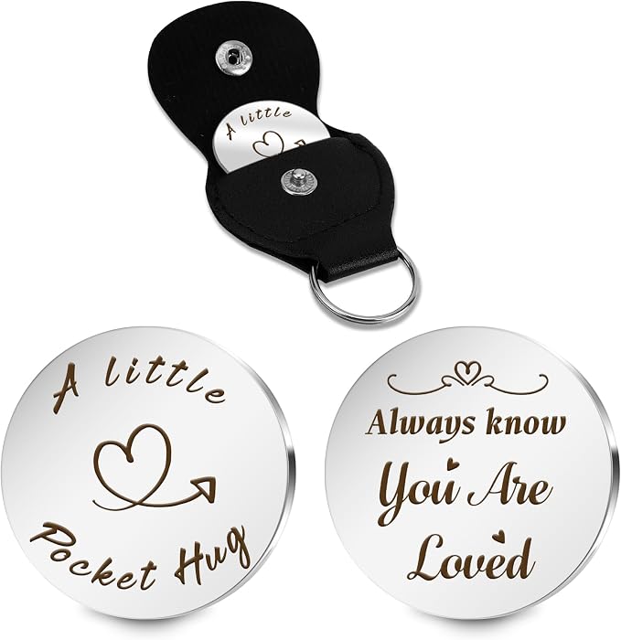 Pocket Hug Token Valentines Day Gifts For Him Graduation Gifts Back To School Gifts 2026 Eatser Basket Stuffer Keepsake