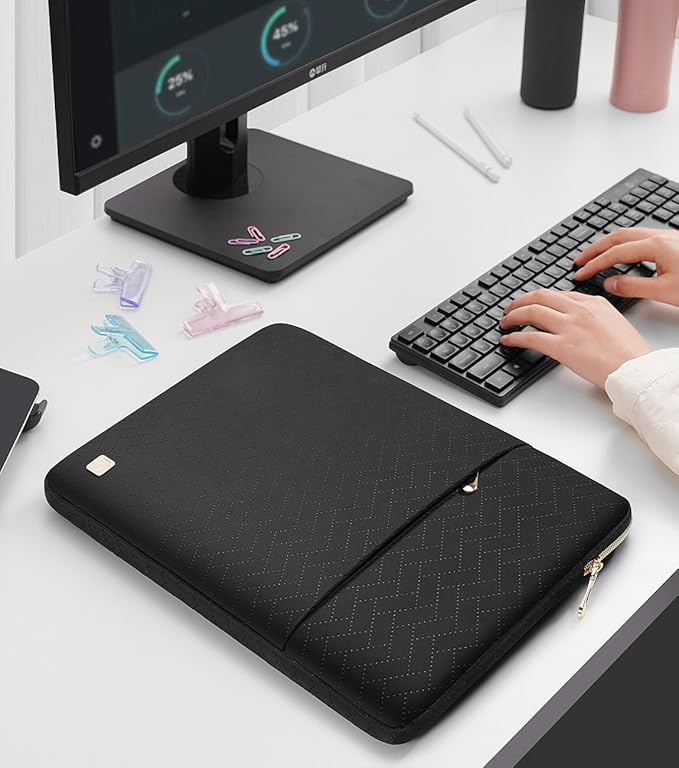 NIDOO 10 Inch Laptop Tablet Sleeve Carrying Case Bag for 11" 10.9" iPad Air Gen 4 5/10.9" 10.2" iPad 10/11" iPad Pro M4 / 10.5" Microsoft Surface Go 3 2 / Samsung Galaxy Tab A8 S8 S6 / Huawei
