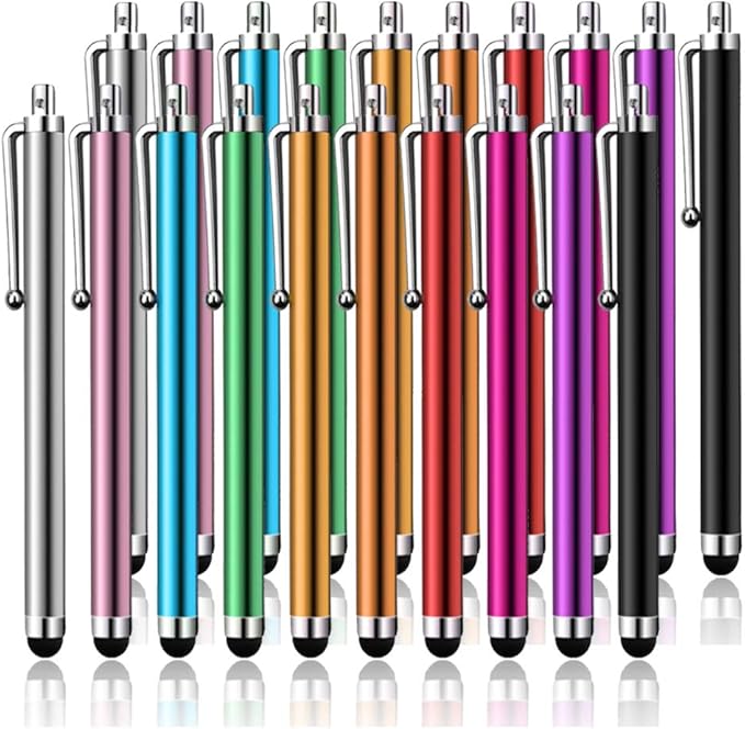 LIBERRWAY Stylus Pen 20 Pack for Universal Touch Screen Capacitive Stylus