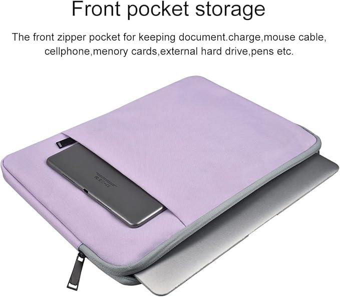 17 inch Laptop Sleeve Case for HP 17.3 Laptop, Pavilion 17, Envy 17, OmniBook 7, ASUS Vivobook 17, Dell Inspiron 17, Lenovo IdeaPad 17.3, 17.3 in Computer Carrying Bag(Purple)