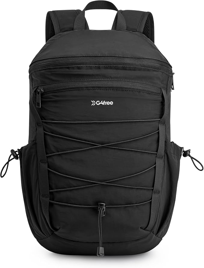 G4Free 20L Hiking Travel Backpack for Women Men | Lightweight Backpacks with Luggage Trolley Strap, Daypack for Outdoor Daily Camping