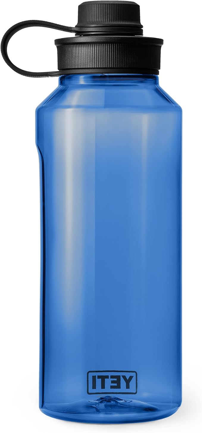 YETI Yonder Water Bottle with Yonder Tether Cap, Lightweight, Leakproof and BPA-Free