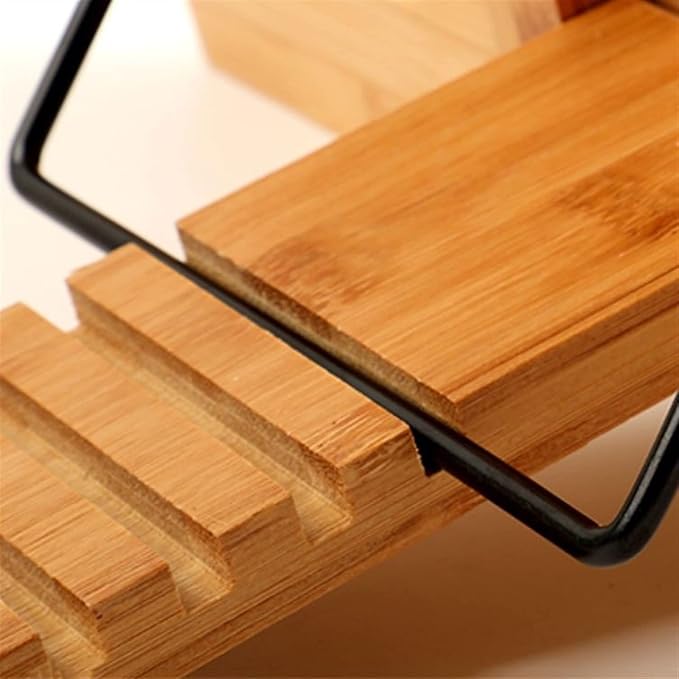 Book Stand for Reading Book Holders Simple Book Holder Wooden Bookstand Multi-functional Book Holder Height Adjustable Cookbook Stand Book Stand for Desk (Size : M)