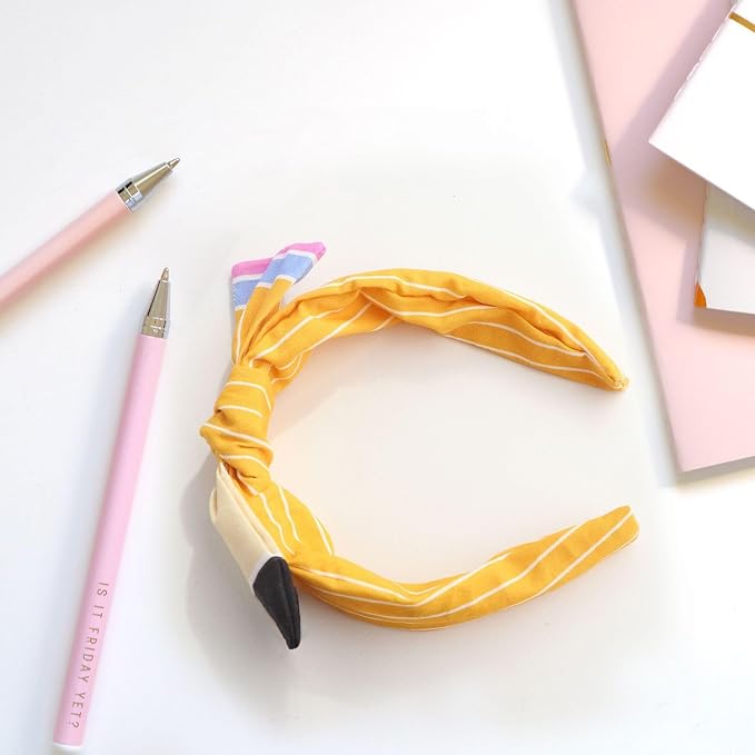 First Day of School Outfits for Girls, Pencil Hairband Headband Hair Bow Clip Uniforms, First Day of Kindergarten Preschool Outfits for Girls, Back to School Girl Headband