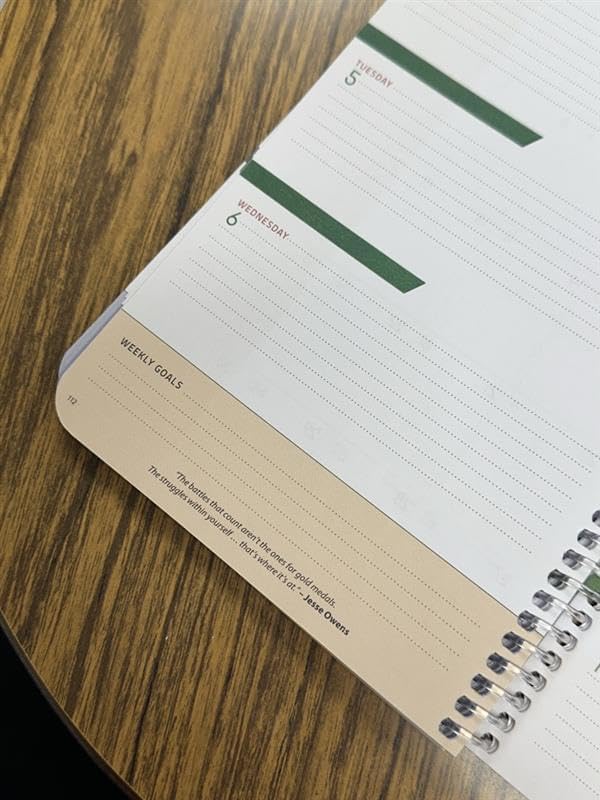 School Datebooks Student Planner for Teens 2026-2027 Academic Year, 5.5" by 8.5", dated format for busy schedules and routines, with Campus Cover