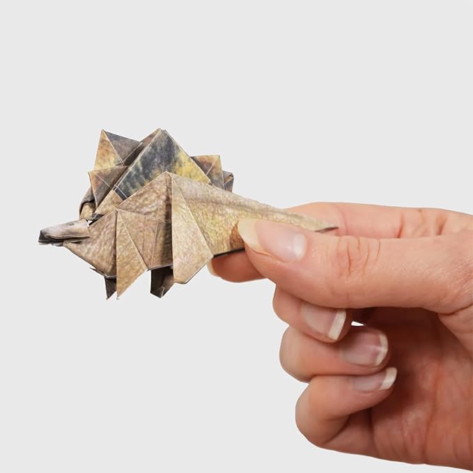 50 Sheets DIY Paper Cats, Origami Paper Kit to Fold Cute Cat Figures, Desk Origami Cats Decoration, Craft Activity for Adults Kids, Creative Gift for Kids Adults Cat Lovers (Cat&Dog&Dinosaur, 50pcs)