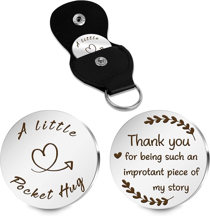 Pocket Hug Token Valentines Day Gifts For Him Graduation Gifts Back To School Gifts 2026 Eatser Basket Stuffer Keepsake