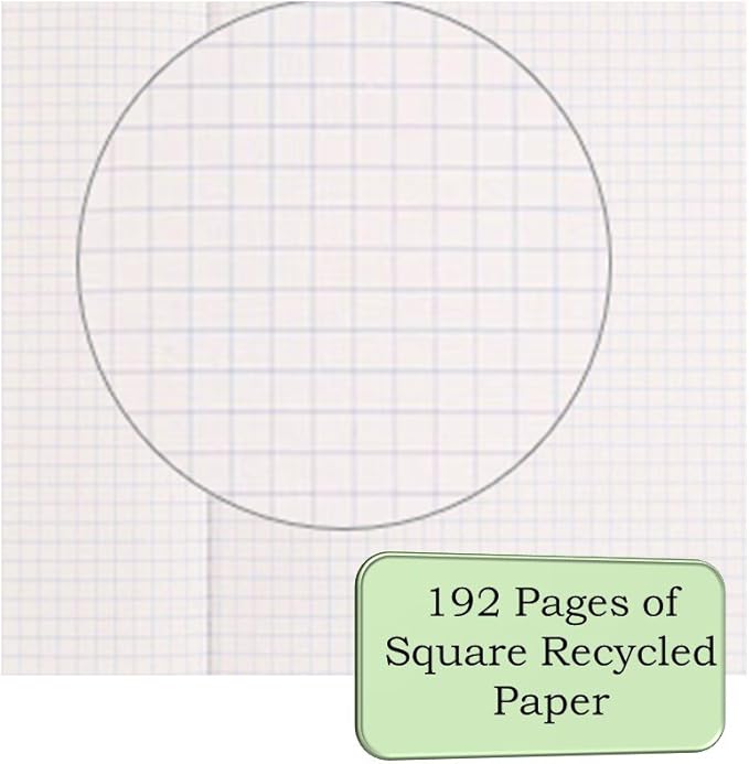 Blueline Business Notebook, 4 x 4 Quad Ruled, 9.25" x 7.25", 192 Pages (A9Q)