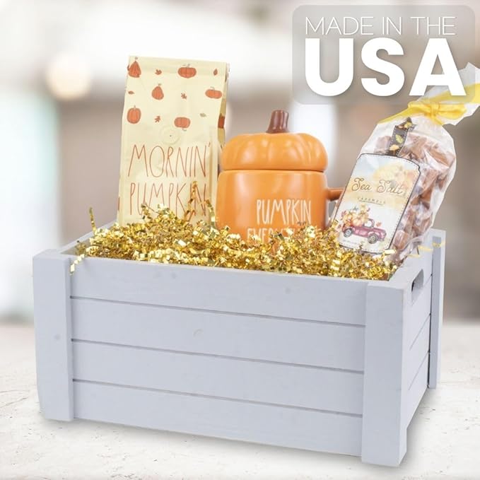 MagicWater Supply - 1 LB - Gold Metallic - Crinkle Cut Paper Shred Filler great for Gift Wrapping, Basket Filling, Birthdays, Weddings, Anniversaries