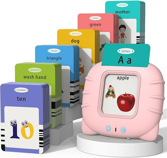Startcan Talking Flash Cards for Toddlers 1 2 3 4 5, Speech Therapy Toys Autism Toys, ABC 123 Sight Words Etc - 255 Cards-510 Sides, Educational Learning Interactive Toys with Giftable Package