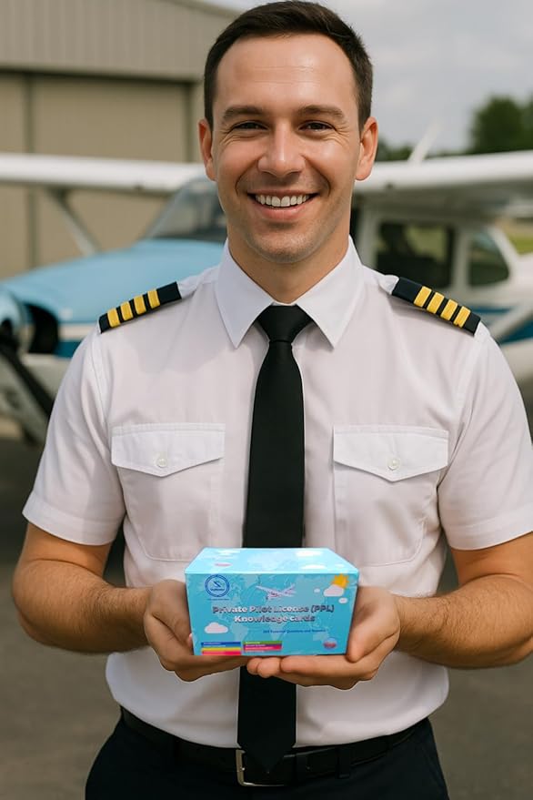 Private Pilot Flash Cards – 265 Aviation Knowledge Boosting Student Pilot Study Guide to Assist with FAA PPL Test Prep. Essential for Checkride, Written and Oral Exams