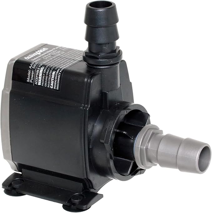 Active Aqua Submersible Water Pump High Performance Magnetic Drive for Hydroponics Aquariums and Fountains Reliable Water Flow and Oxygenation in Multiple Gallons Per Hour Sizes