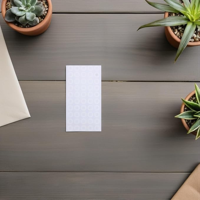 PVC Hole Reinforcement Stickers for 50 Sheets 50 Loose Leaf Paper