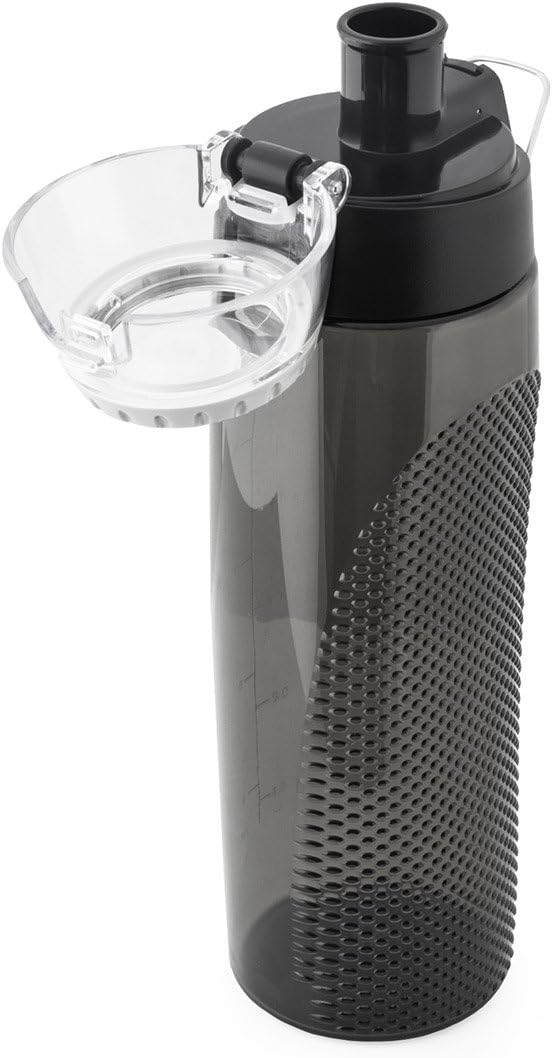 Thermos Tritan Hydration Bottle with Meter, 24-Ounce, Smoke (HP4100SMTRI6)