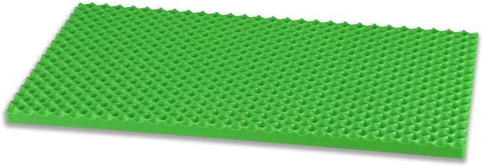 Popular Playthings Playstix Construction Toy Set with Building Sticks for STEM and Classroom Use, for Kids Ages 4 and Up - Green Building Base