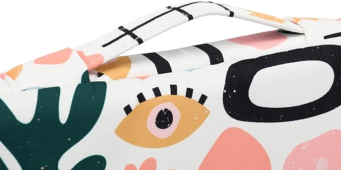360° Protective Laptop Sleeve Case Bag with 3 Pockets,Handle,Luggage Strap for MacBook Pro 14 inch and 14 inch-14.4 inch Screen Laptop (Garden)