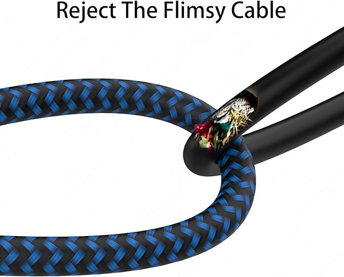 USB C to USB C Cable Nylon Braided 60W 3/3/6/6/10 FT USB Type C Fast Charging Cable for iPhone 17/17 Pro Max/Air/16/16 Plus/16 Pro Max/15/15 Plus/15 Pro Max, MacBook, iPad, Samsung S25/S24/23