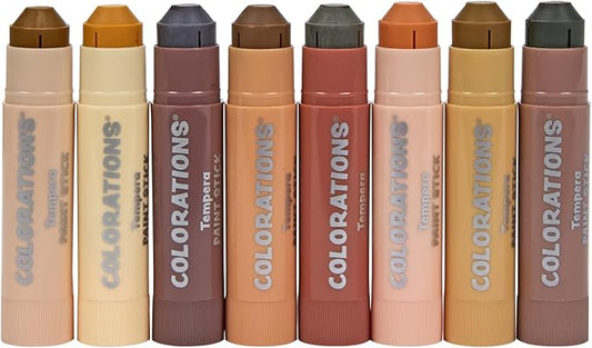 COLORS LIKE ME TEMPERA PAINT STICKS - 8 COLORS