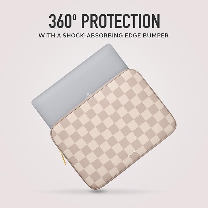Vandel Slim MacBook Air 15 Inch Laptop Sleeve, 15 inch Laptop Case, Protective MacBook Pro Case, Dell XPS 15 Cover, Surface, Mac Book Air Pouch, Computer Carrying Bag