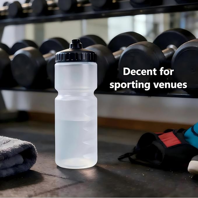 Sports Bottle, 24oz Leak-Proof BPA-Free Cycling Water Bottles, One-way Valve for Quick Hydration, Suitable for Cycling Gym Hiking Outdoor Sports