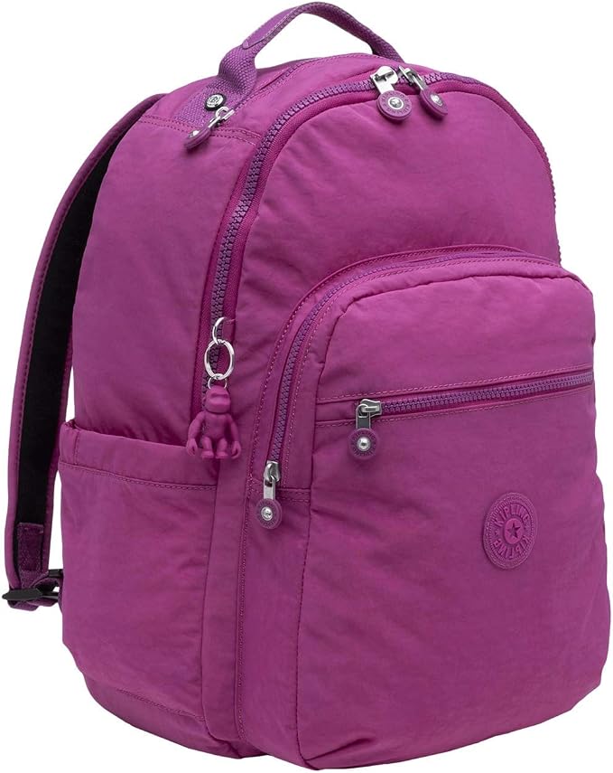 Kipling Women's Seoul 15" Laptop Backpack, Durable, Roomy with Padded Shoulder Straps, Built-In Protective Sleeve