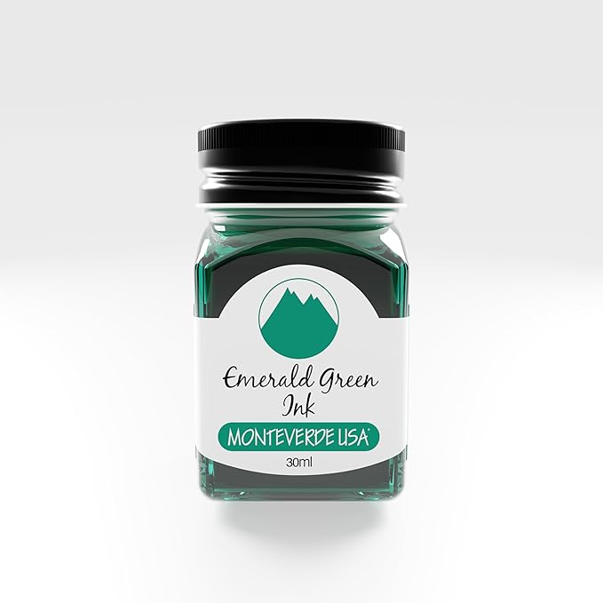 Monteverde USA Ink with ITF Technology, 30 ml Emerald Green (G309EG)
