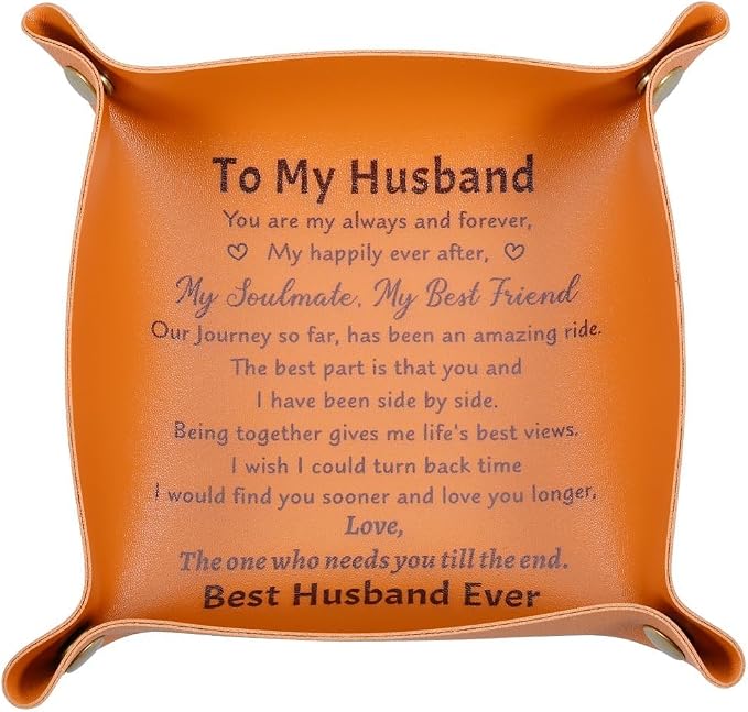 Husband Birthday Gift from Wife Husband Birthday Gift Basket Coolest Gifts for Men Anniversary Leather Gifts for Him Christmas Stocking Stuffers Fathers Day Presents for Men